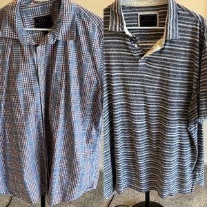 2 Jos A. Bank Reserve shirts, size Xl